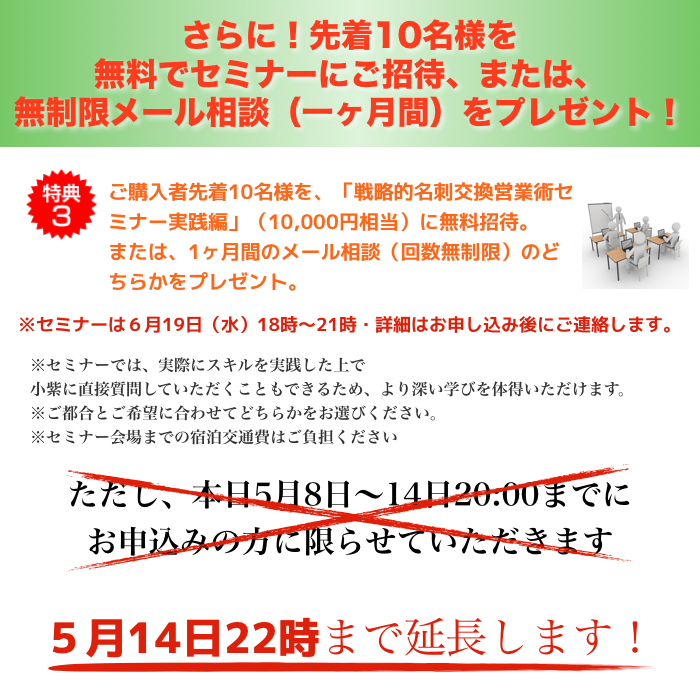 期間延長